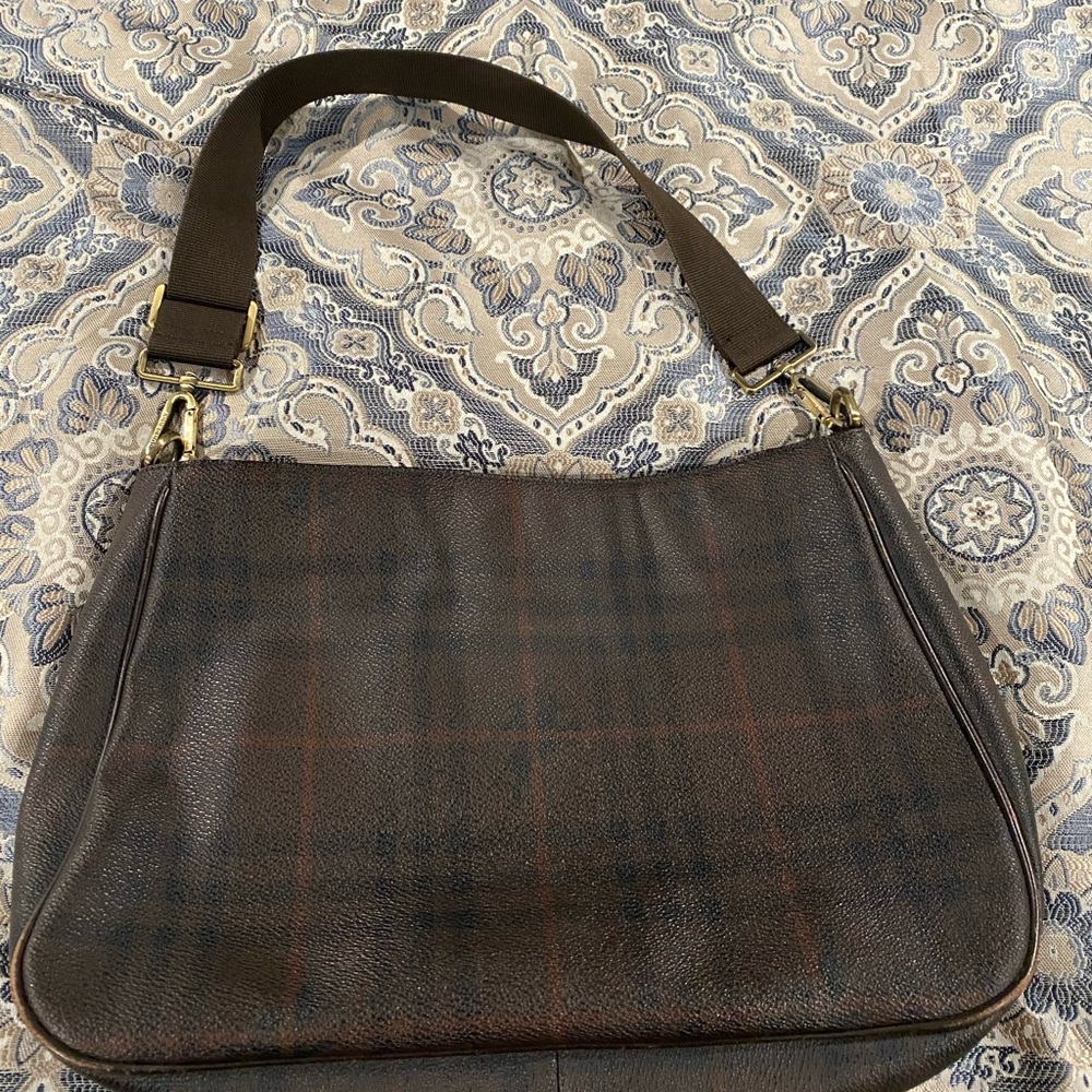 Burberry coated canvas shoulder handbag. - Picture 5 of 17